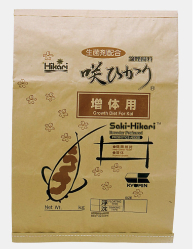 Saki Hikari Growth aliment pour carpes koi