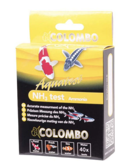 Recharge NH₃ pour TestLab Pro Colombo – réactif ammoniac pour bassin koi