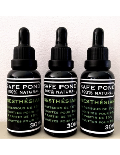 Anesthésiant Safe Pond 30 ml – anesthésie légère pour carpes koi