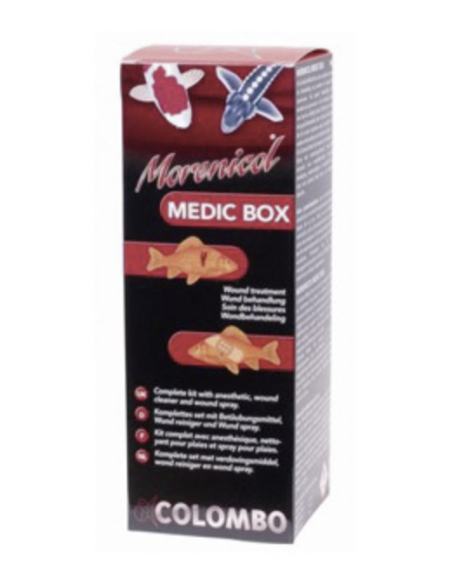Colombo Medic Box – Kit de soins pour plaies et ulcères des poissons de bassin