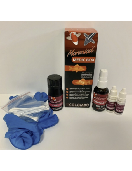 Colombo Medic Box – Kit de soins pour plaies et ulcères des poissons de bassin