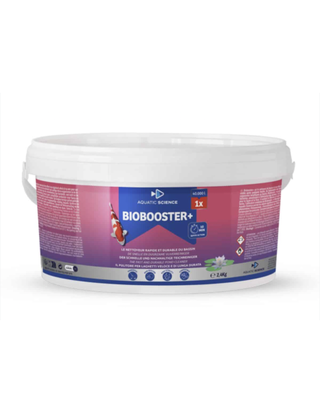 BioBooster 40 m³ – traitement anti-algues pour bassin koi