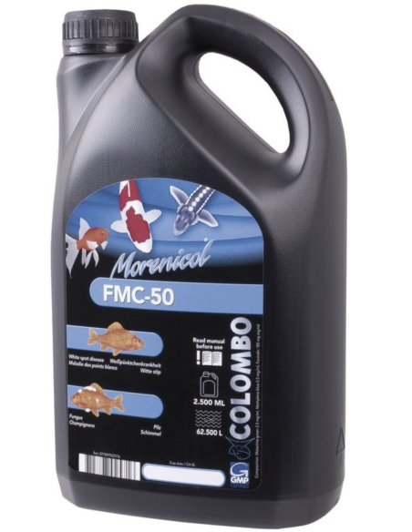 Colombo FMC-50 2 500 ml – traitement White Spot et champignons pour carpes koi
