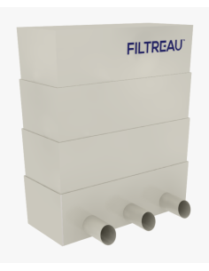 Filtreau Trickle Filter 110 mm filtre à douche bassin Koï