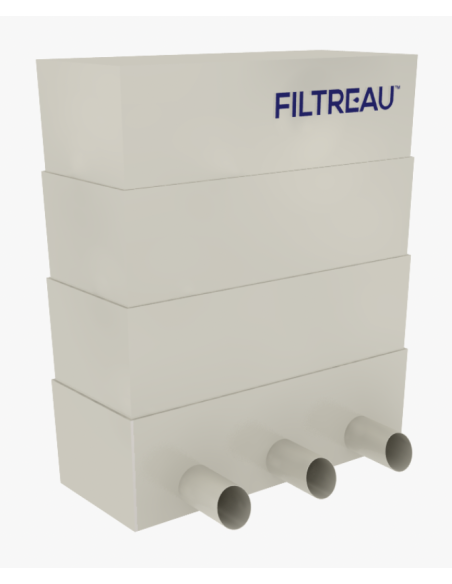 Filtreau Trickle Filter 110 mm filtre à douche bassin Koï