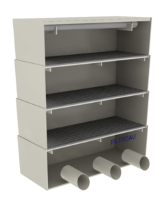 Filtreau Trickle Filter 110 mm filtre à douche bassin Koï 2