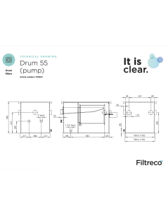 DRUM 55 (POMPE) FILTRECO 2