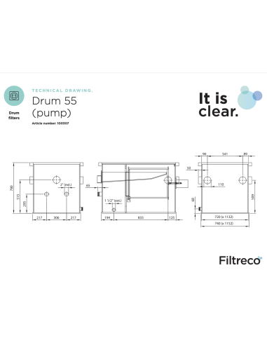 DRUM 55 (POMPE) FILTRECO