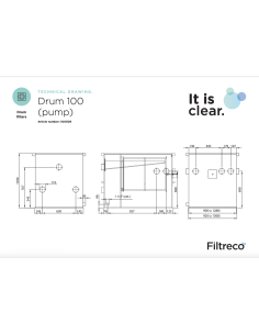 DRUM 100 (POMPE) FILTRECO 2