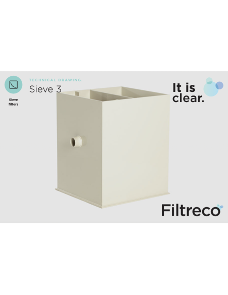 FILTRE À GRILLE SIEVE 3 FILTRECO