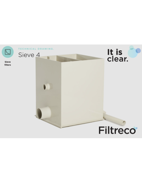 FILTRE À GRILLE SIEVE 4 FILTRECO