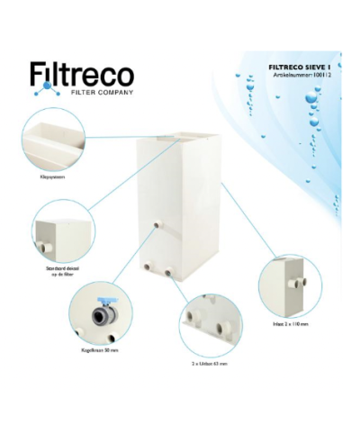 FILTRE À GRILLE SIEVE 1 FILTRECO