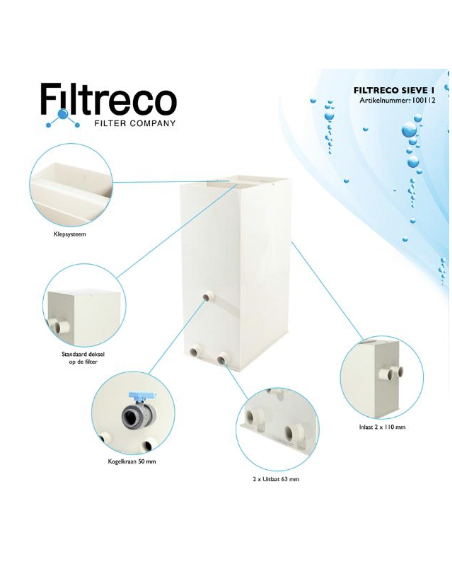 FILTRE À GRILLE SIEVE 1 FILTRECO