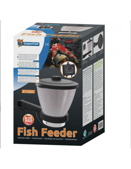 SuperFish Koi Pro Fish Feeder distributeur automatique pour carpes koi