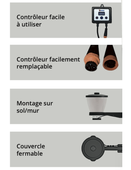 SuperFish Koi Pro Fish Feeder distributeur automatique pour carpes koi