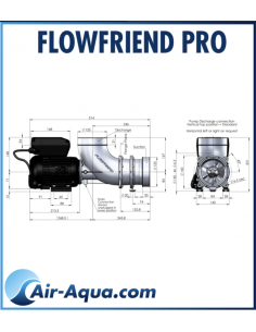 POMPE BASSIN FLOW FRIEND AIR-AQUA 2