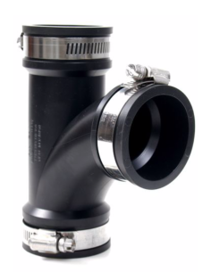RACCORD EN T FLEXIBLE EPDM