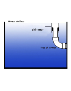 SKIMMER FLOTTANT 110MM POUR BASSIN 2