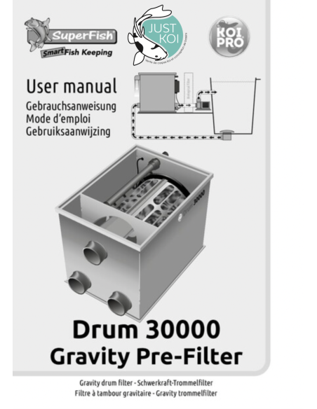 DRUM 30000 KOI PRO DRUM 30000 KOI PRO