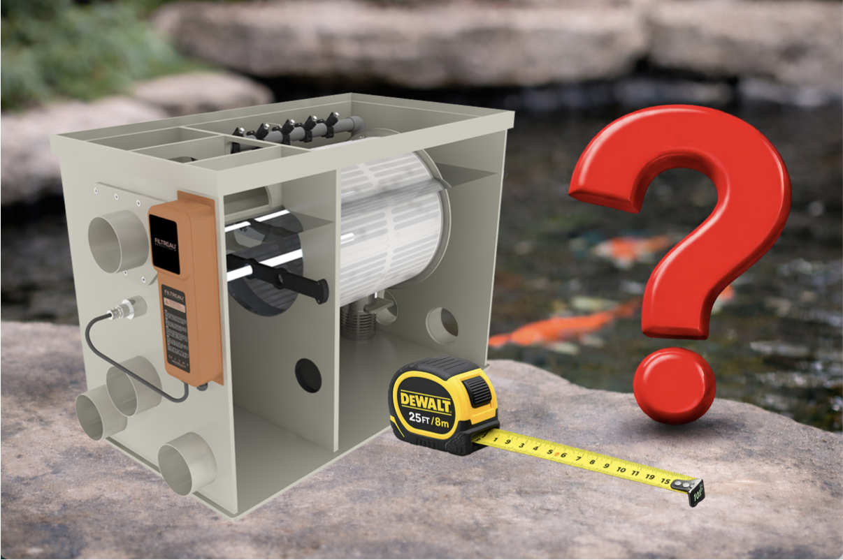 Comment dimensionner son filtre bassin koï ? Méthode complète 2026 (débit, règle des 10%)