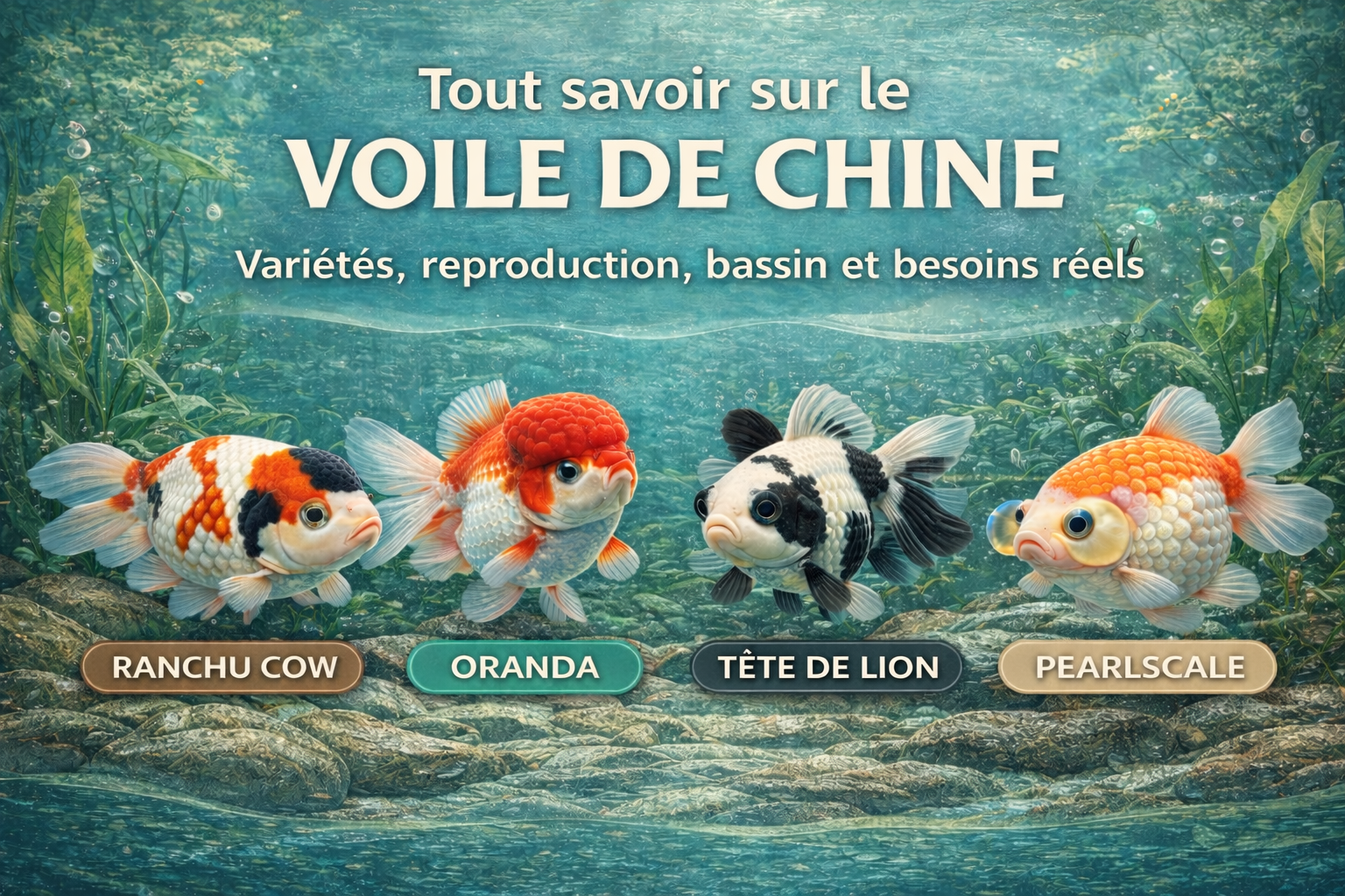 Tout savoir sur le Voile de Chine : variétés, entretien, bassin et compatibilité